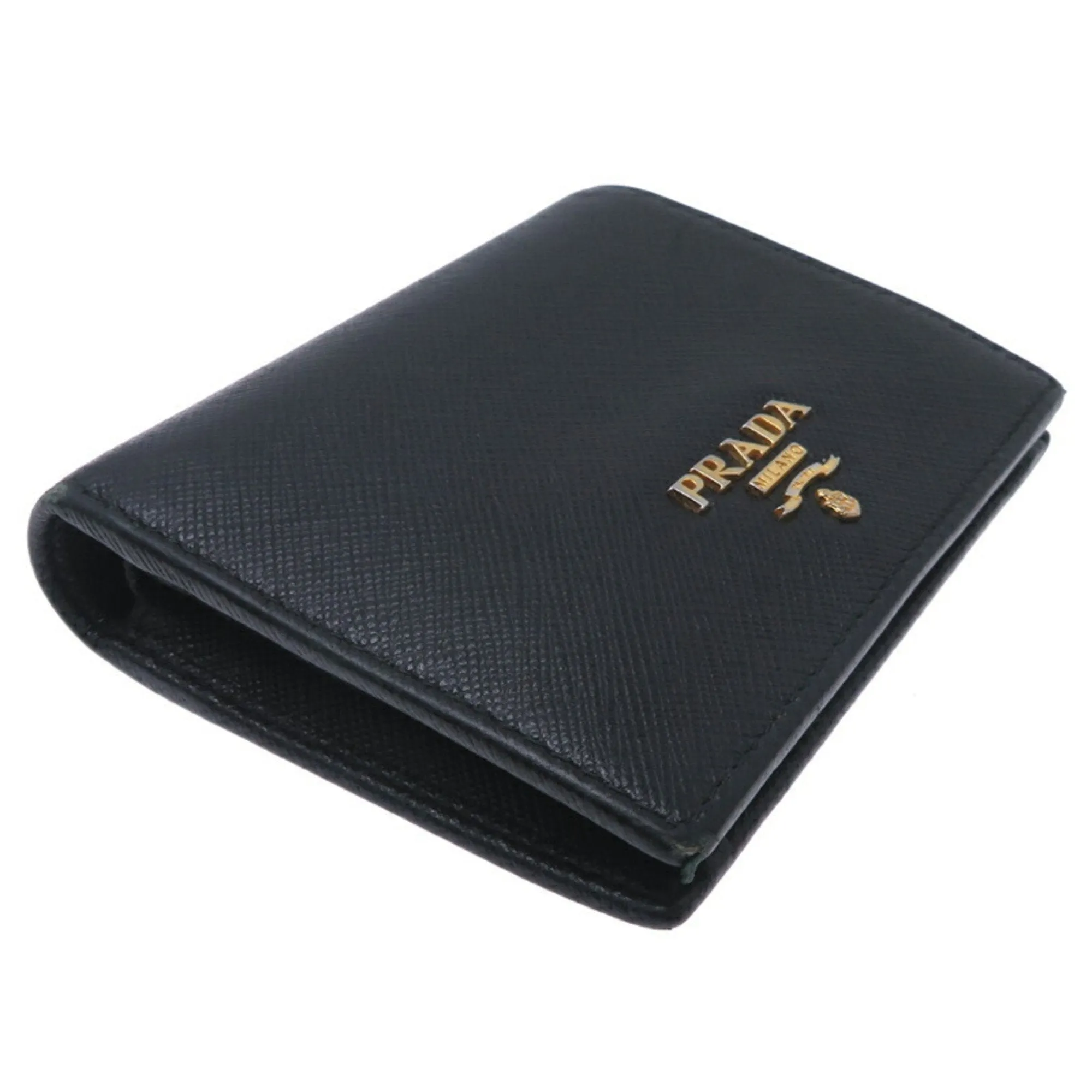 Prada Leather Wallet (Bi-Fold) (Pre-Owned)