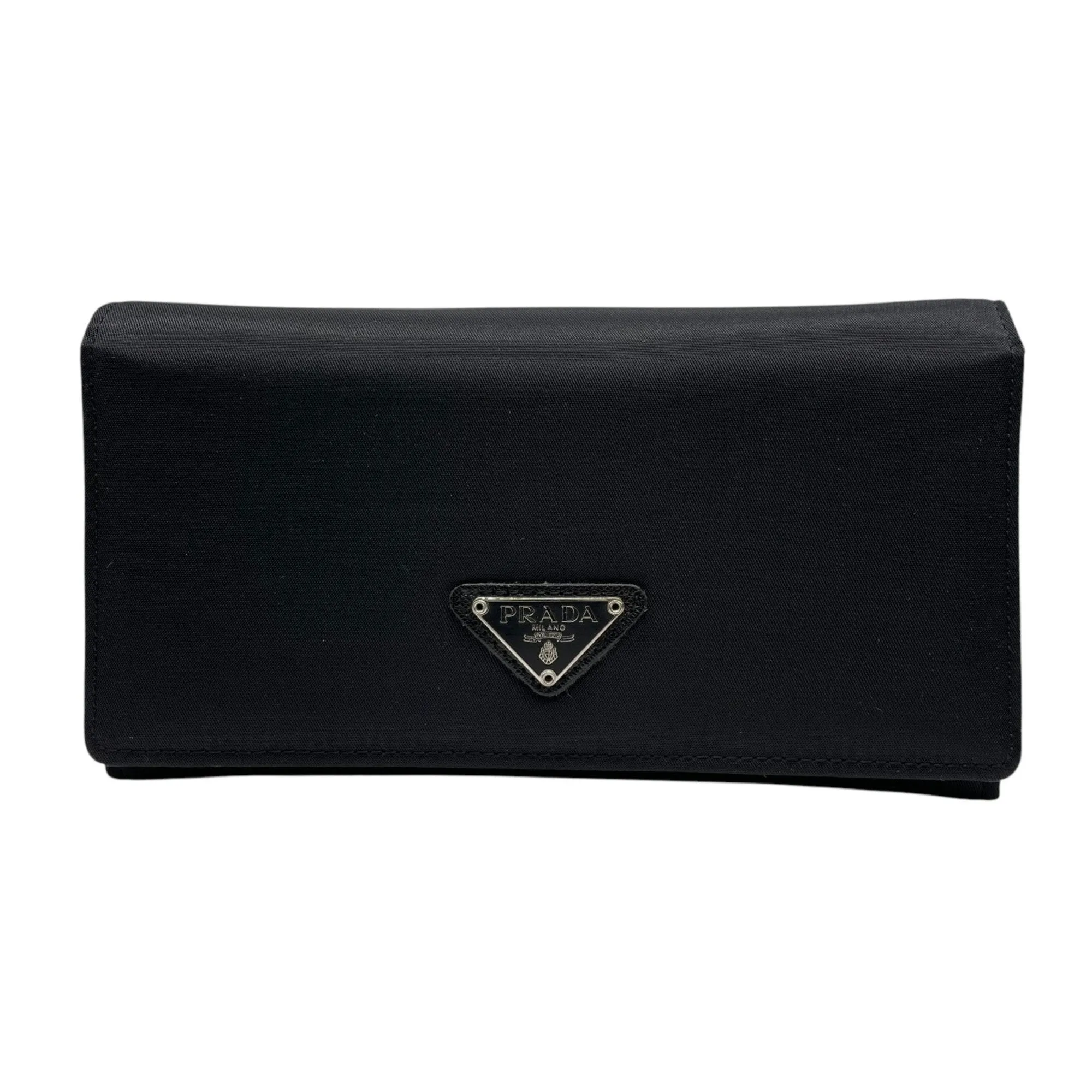Prada Nylon Long Wallet (Bi-Fold) (Pre-Owned)