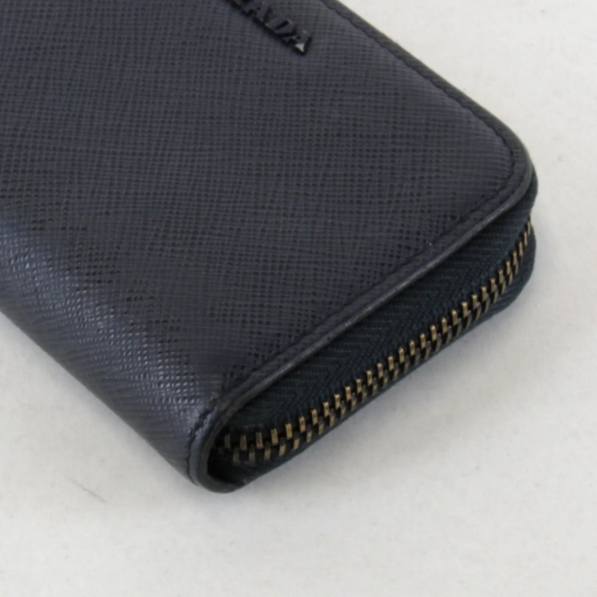 Prada Saffiano Leather Coin Purse/Coin Case (Pre-Owned)