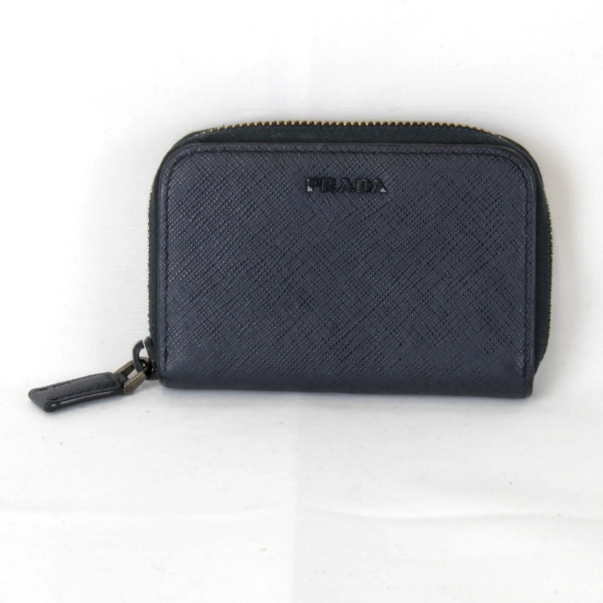 Prada Saffiano Leather Coin Purse/Coin Case (Pre-Owned)