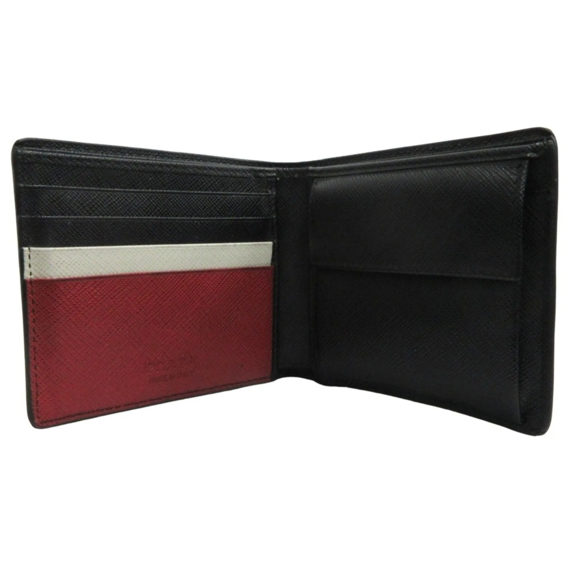 Prada Saffiano Leather Wallet (Bi-Fold) (Pre-Owned)
