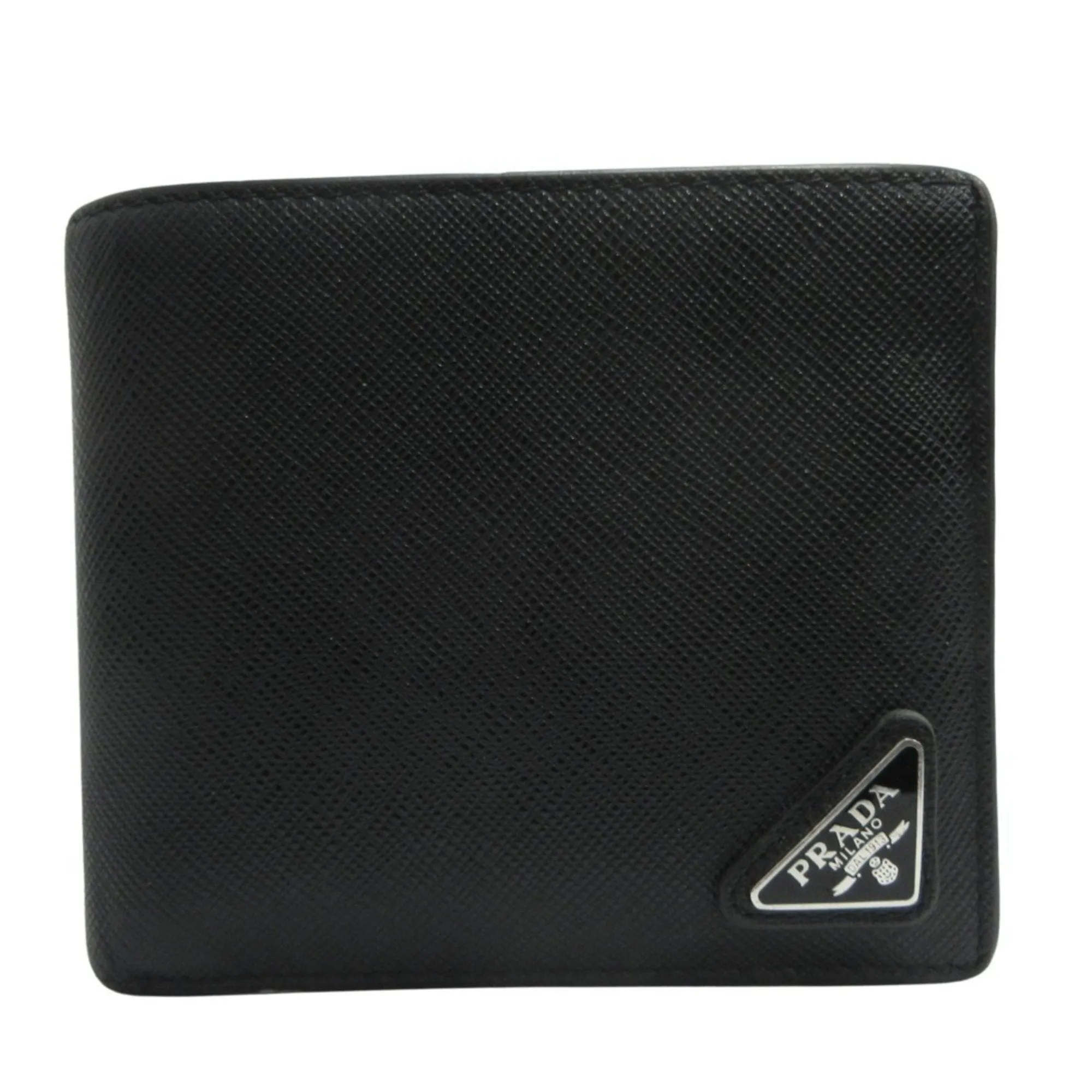 Prada Saffiano Leather Wallet (Bi-Fold) (Pre-Owned)