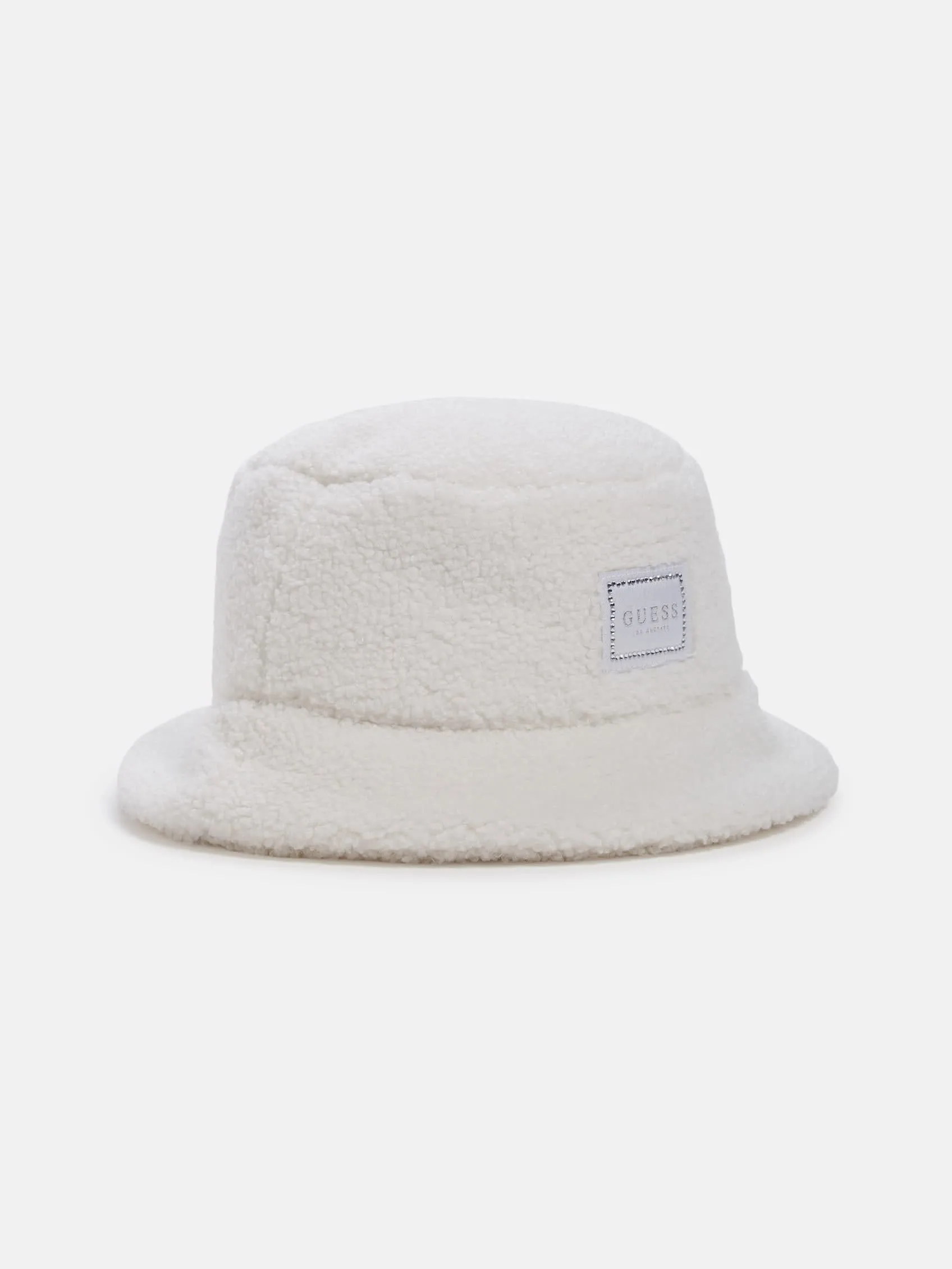 Rhinestone Sherpa Bucket Hat