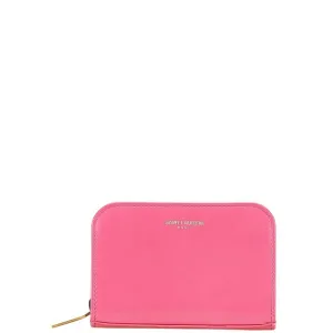 Saint Laurent Leather Coin Purse/Coin Case (Pre-Owned)
