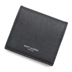 Saint Laurent Leather Coin Purse/Coin Case (Pre-Owned)