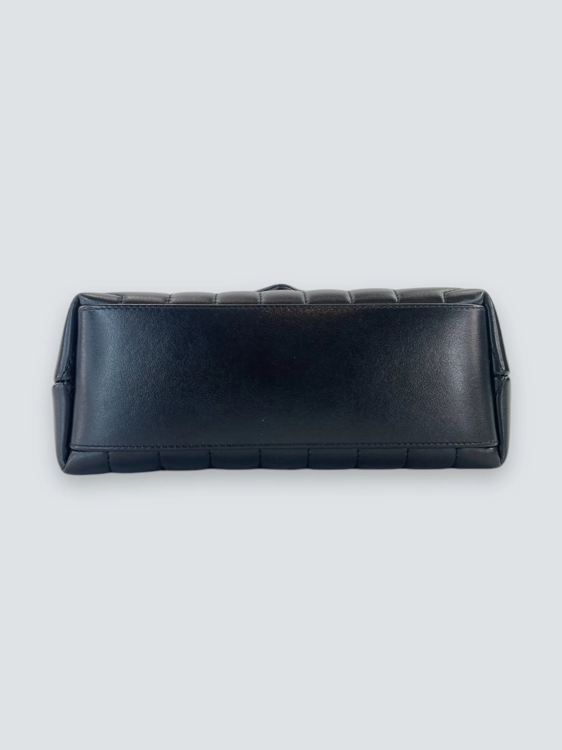 Saint Laurent Small Black Leather Loulou Crossbody
