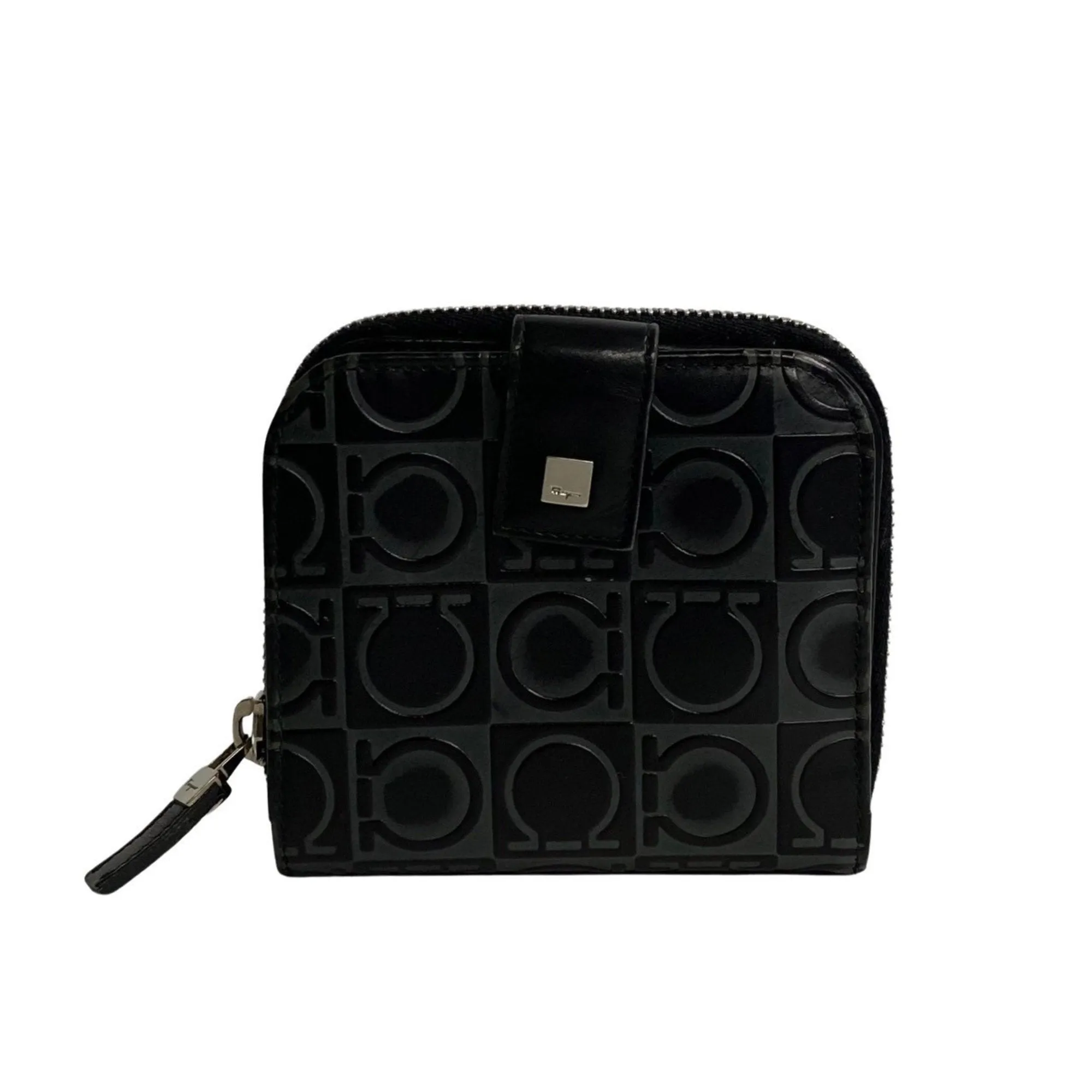 Salvatore Ferragamo Gancini  Leather Wallet  (Pre-Owned)