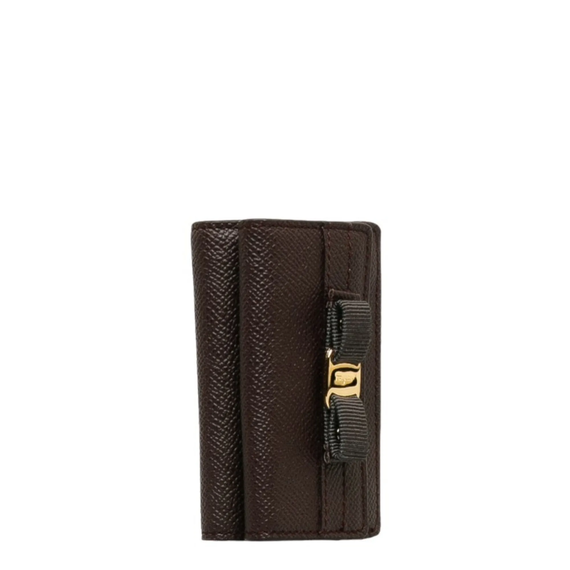 Salvatore Ferragamo Leather Wallet (Tri-Fold) (Pre-Owned)