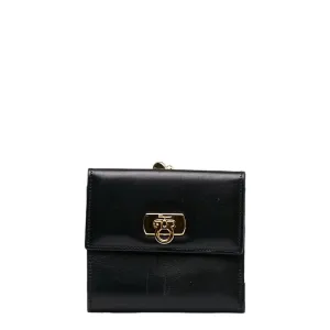 Salvatore Ferragamo Leather Wallet (Tri-Fold) (Pre-Owned)