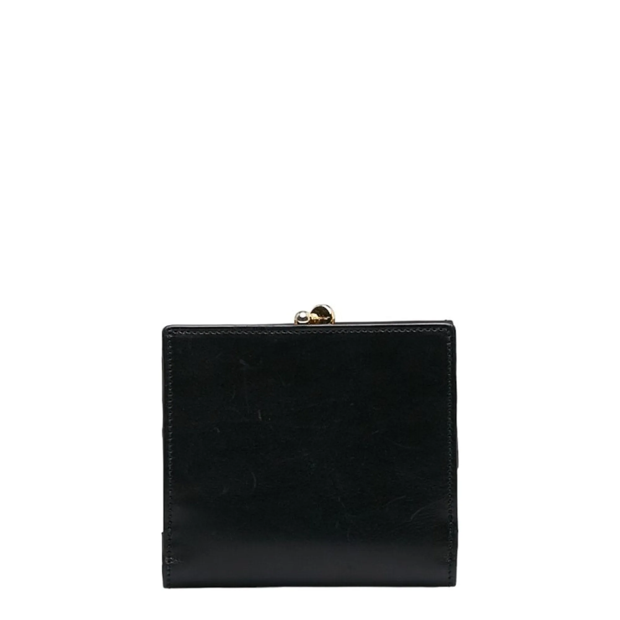 Salvatore Ferragamo Leather Wallet (Tri-Fold) (Pre-Owned)