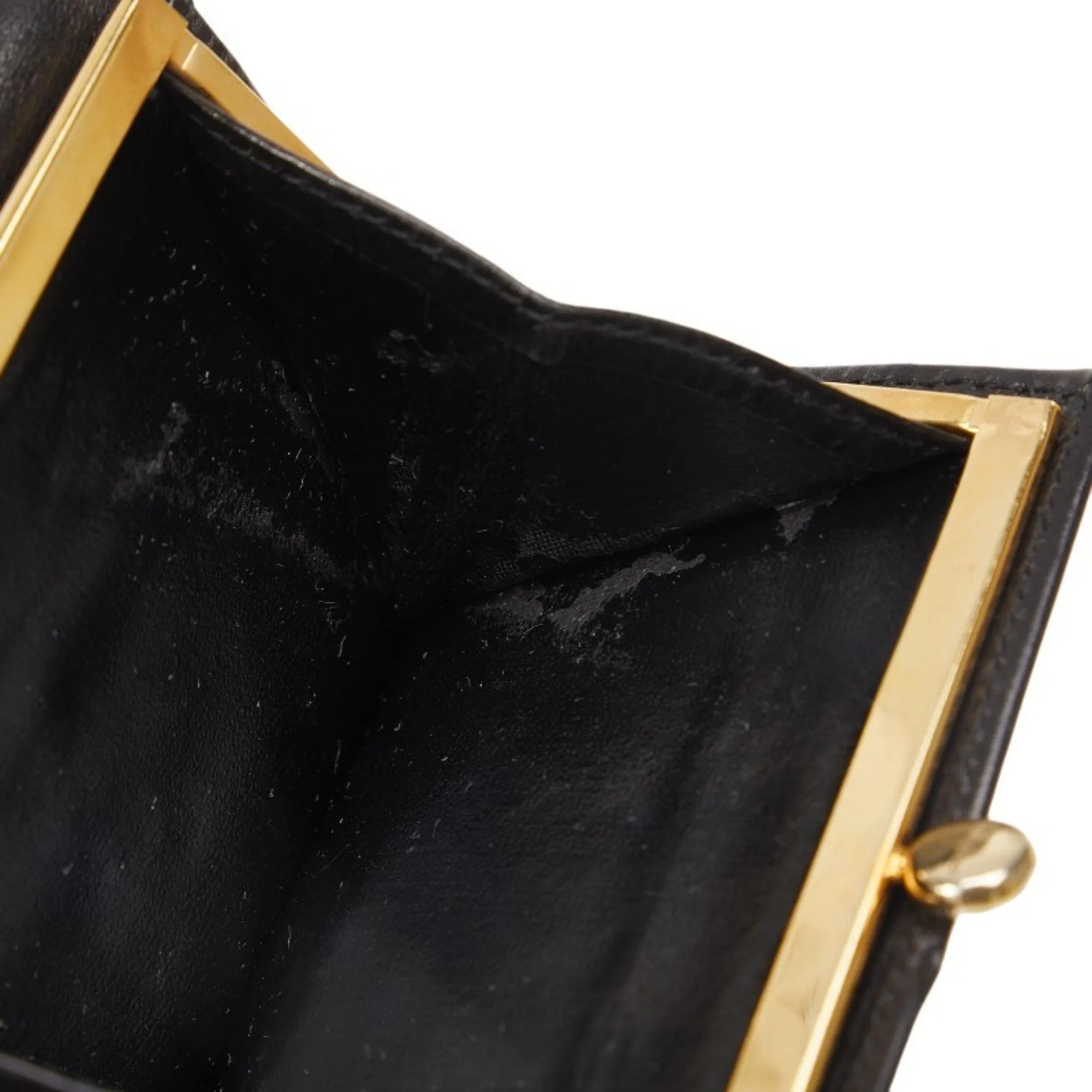 Salvatore Ferragamo Leather Wallet (Tri-Fold) (Pre-Owned)