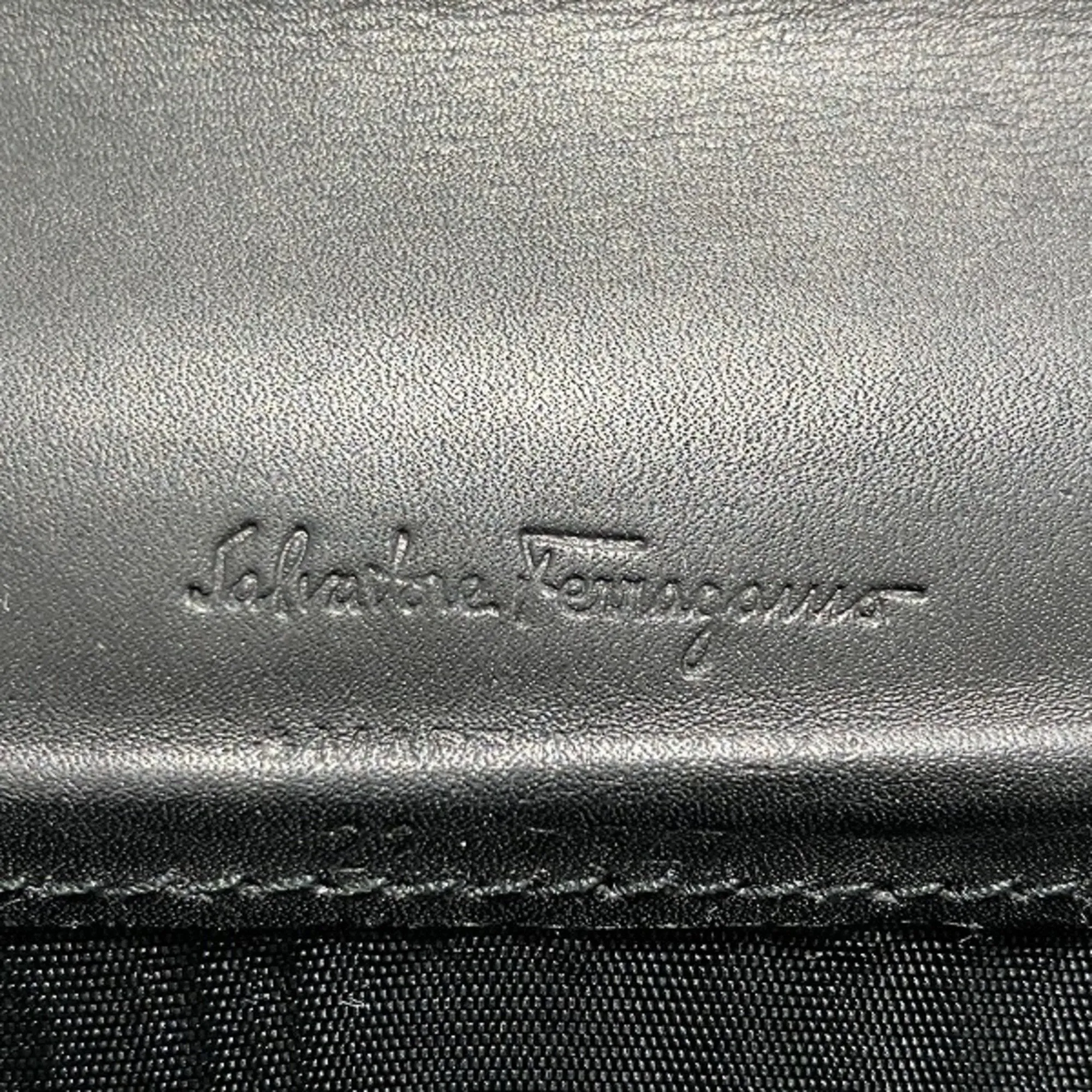 Salvatore Ferragamo Vara Coin Purse/Coin Case (Pre-Owned)