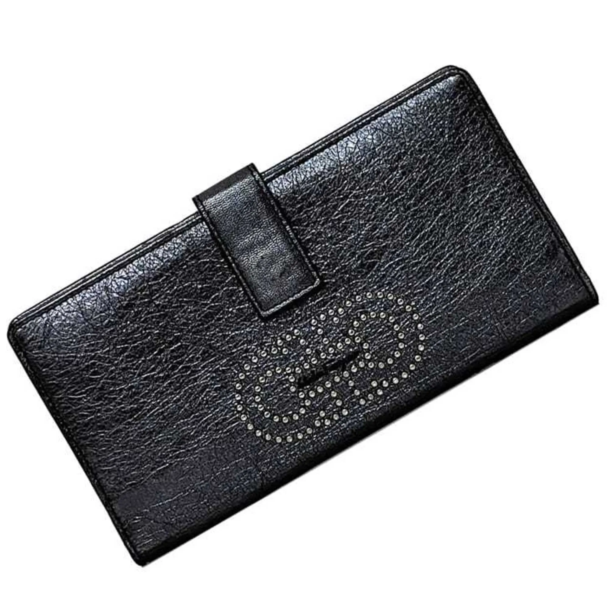 Salvatore Ferragamo Vara Leather Long Wallet (Bi-Fold) (Pre-Owned)