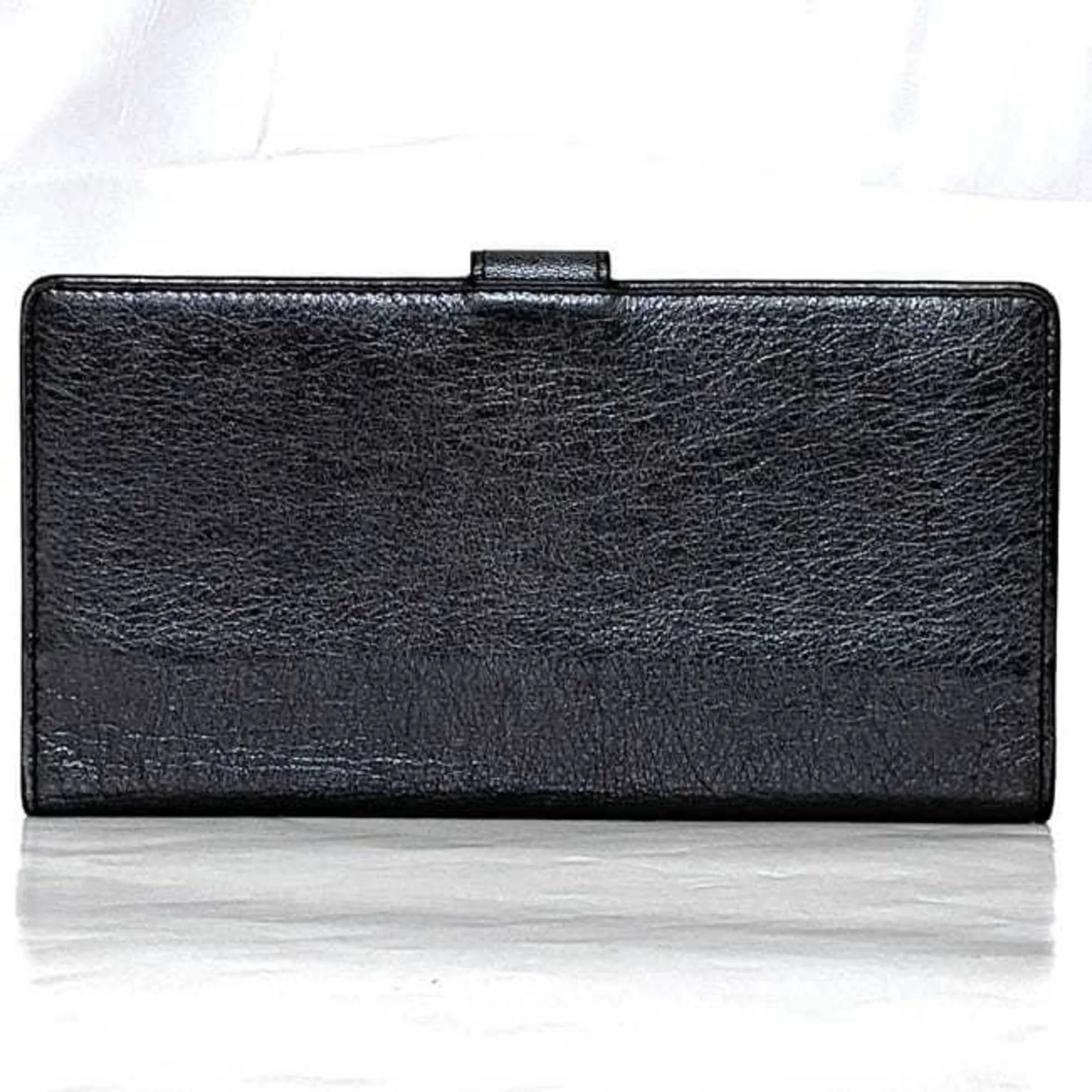 Salvatore Ferragamo Vara Leather Long Wallet (Bi-Fold) (Pre-Owned)