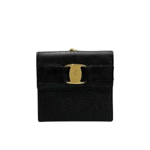 Salvatore Ferragamo Vara  Leather Wallet  (Pre-Owned)