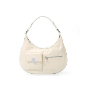 SISSI Crescent Bag - Cream Beige