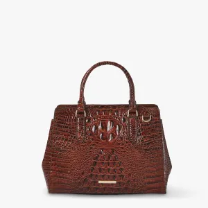 Small Finley Satchel Pecan Melbourne