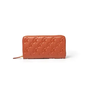 STANDARD MONOGRAM WALLET - BROWN