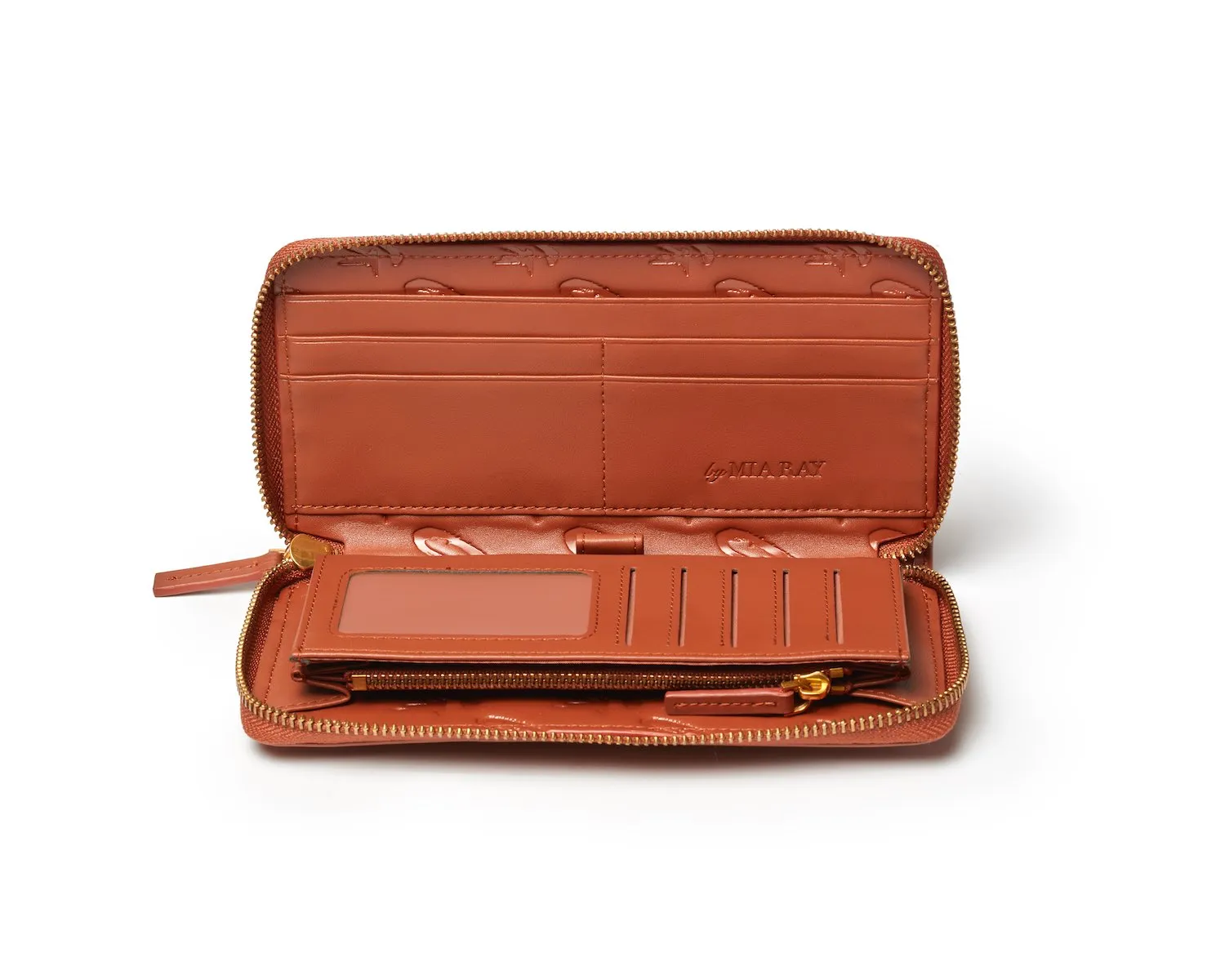 STANDARD MONOGRAM WALLET - BROWN