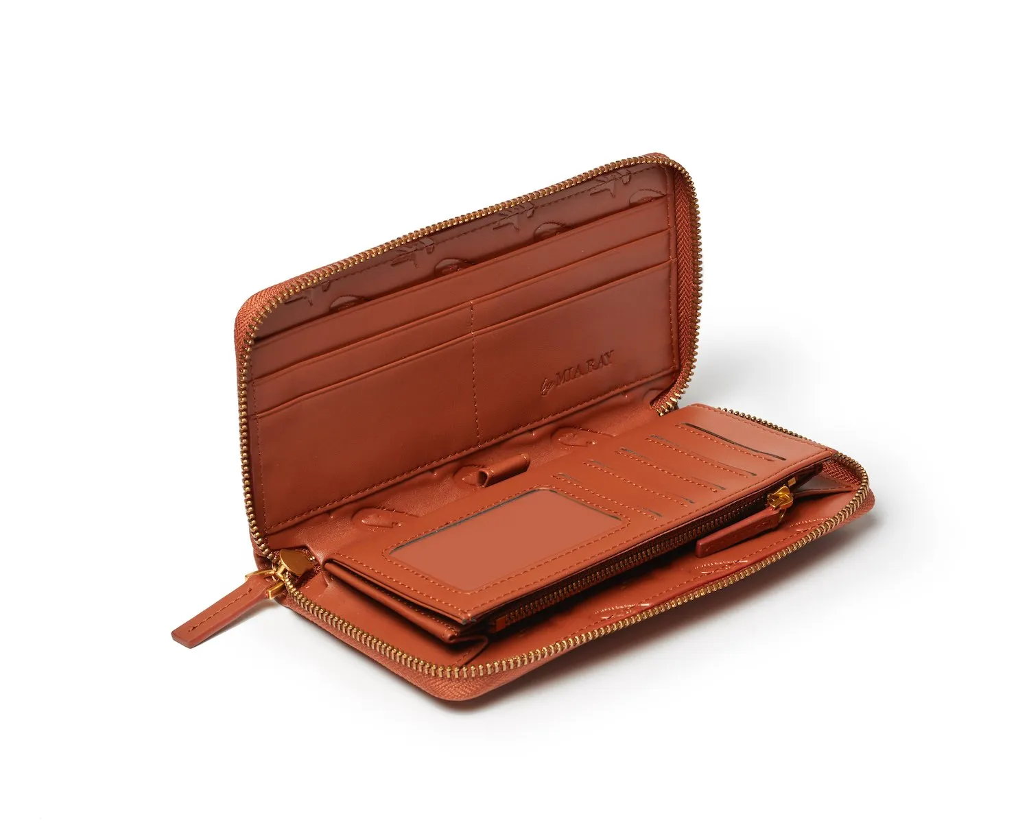 STANDARD MONOGRAM WALLET - BROWN