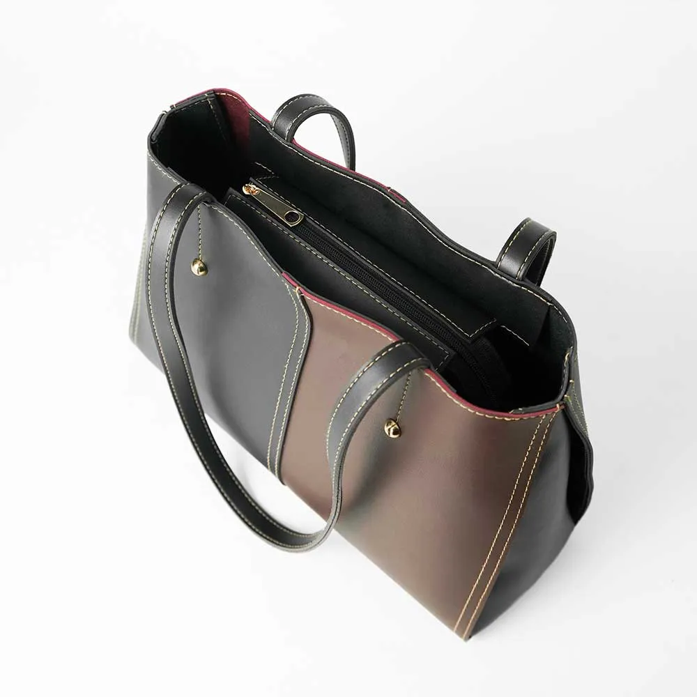 Steven set of 2 Bag Black & Maroon