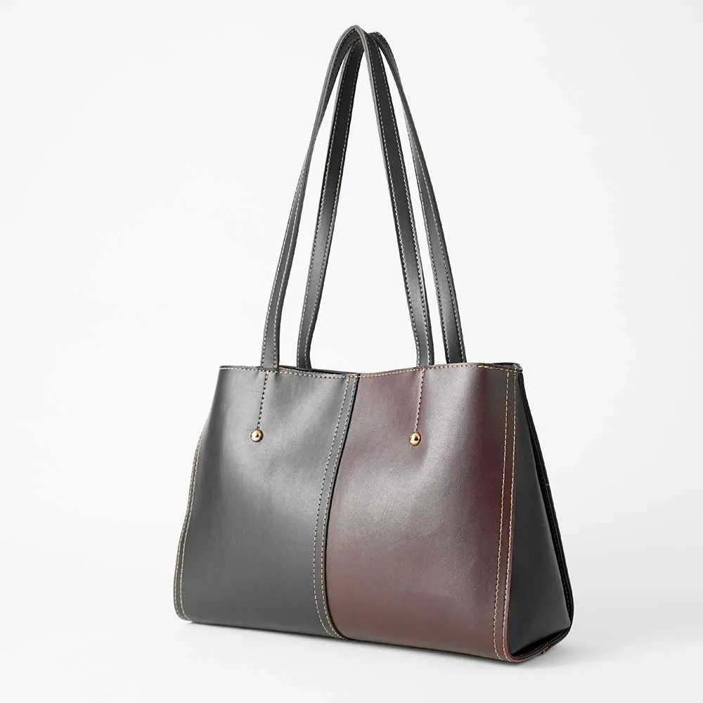 Steven set of 2 Bag Black & Maroon