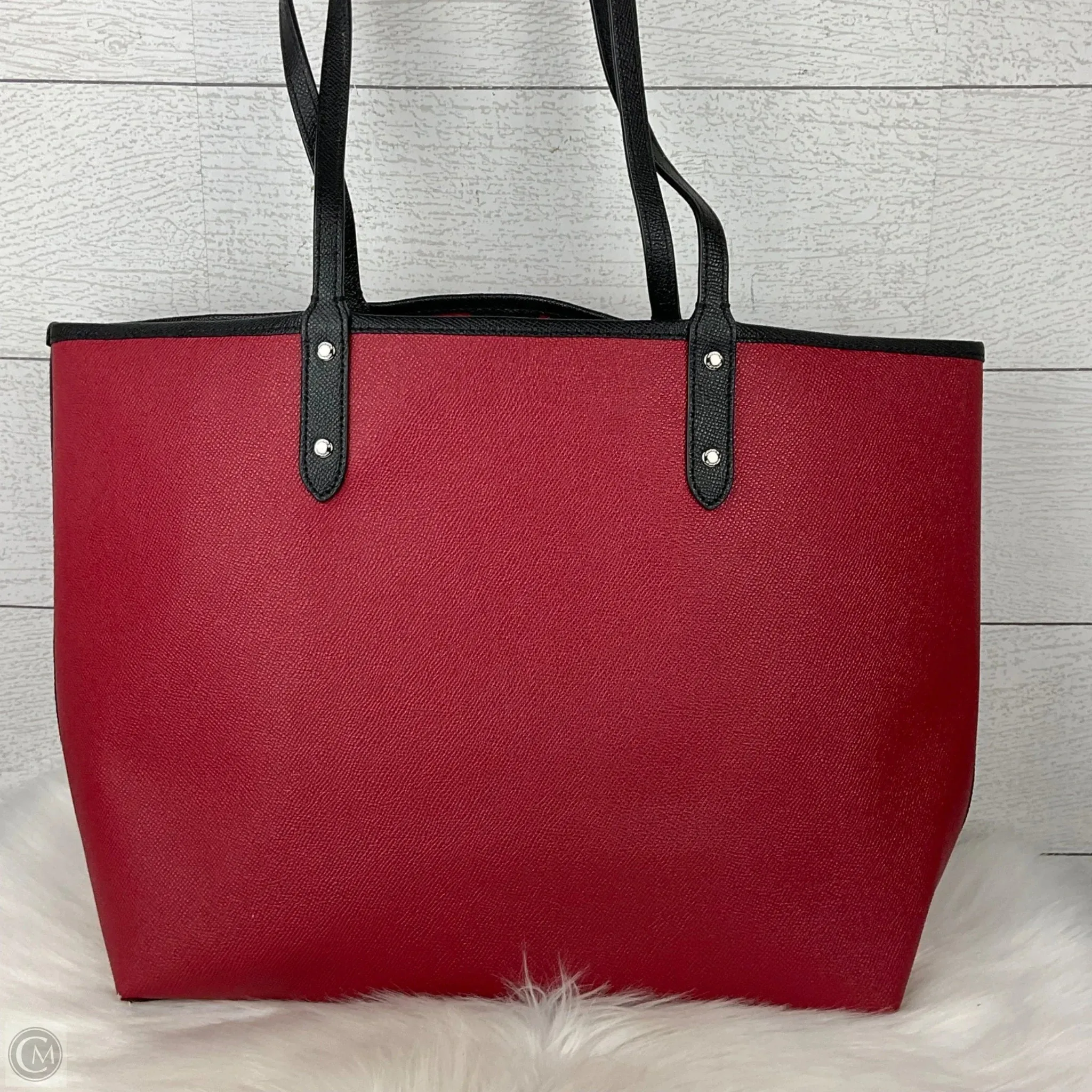 Tote Designer By Coach, Size: Large