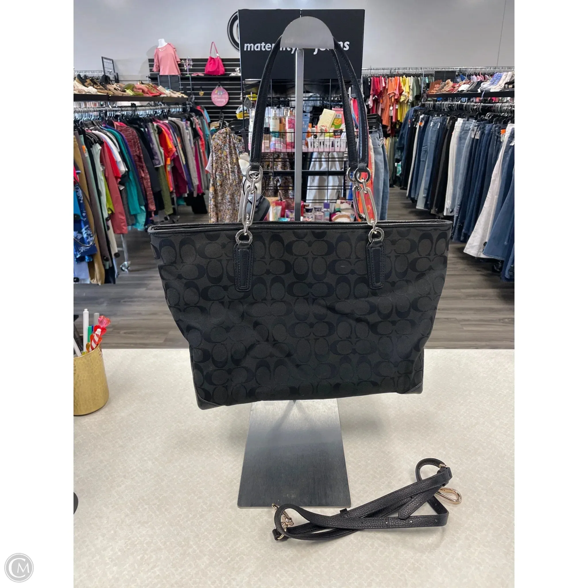 Tote Designer By Coach, Size: Large