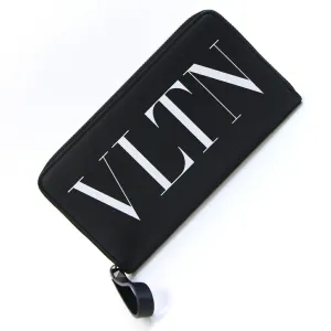 Valentino Garavani Leather Long Wallet (Bi-Fold) (Pre-Owned)
