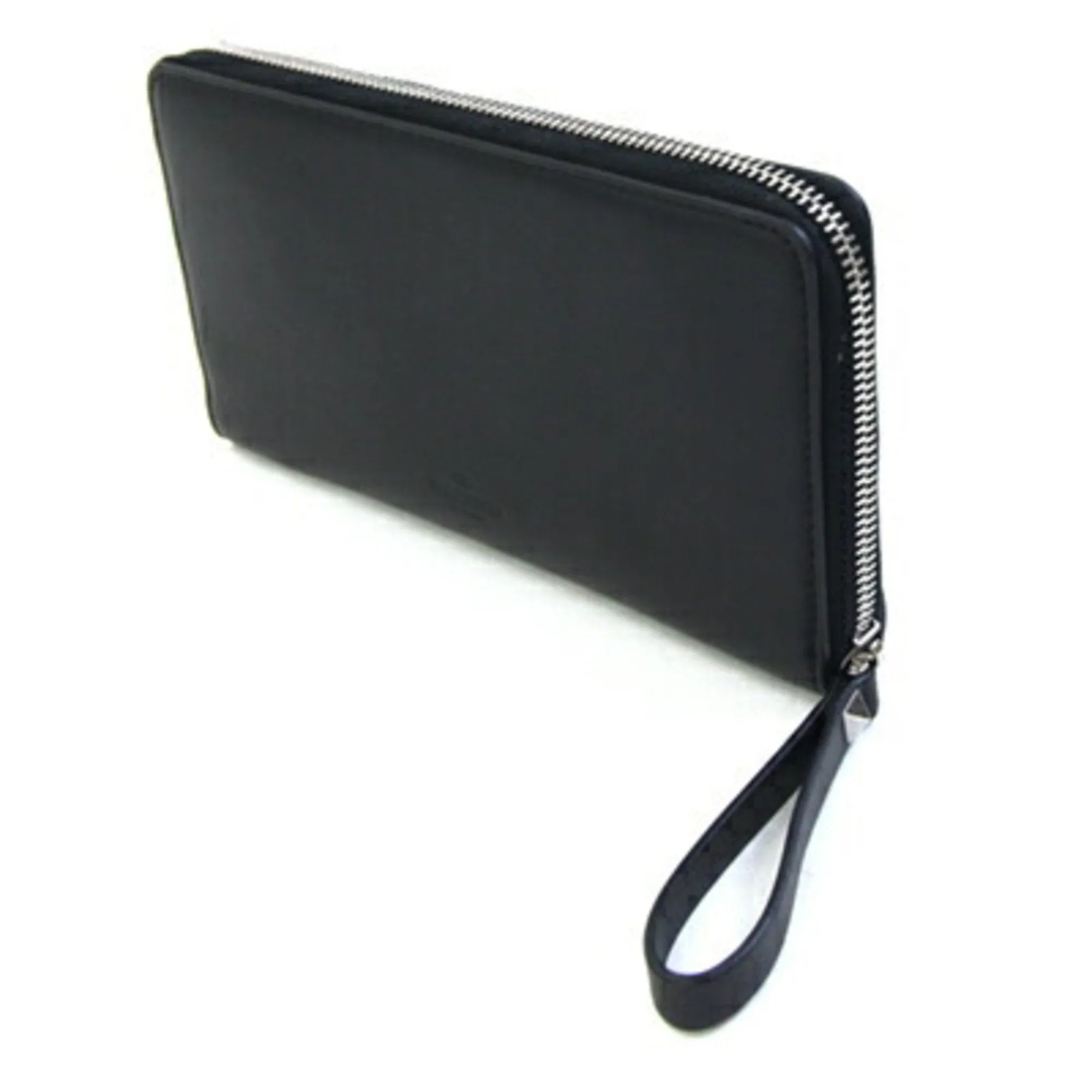 Valentino Garavani Leather Long Wallet (Bi-Fold) (Pre-Owned)