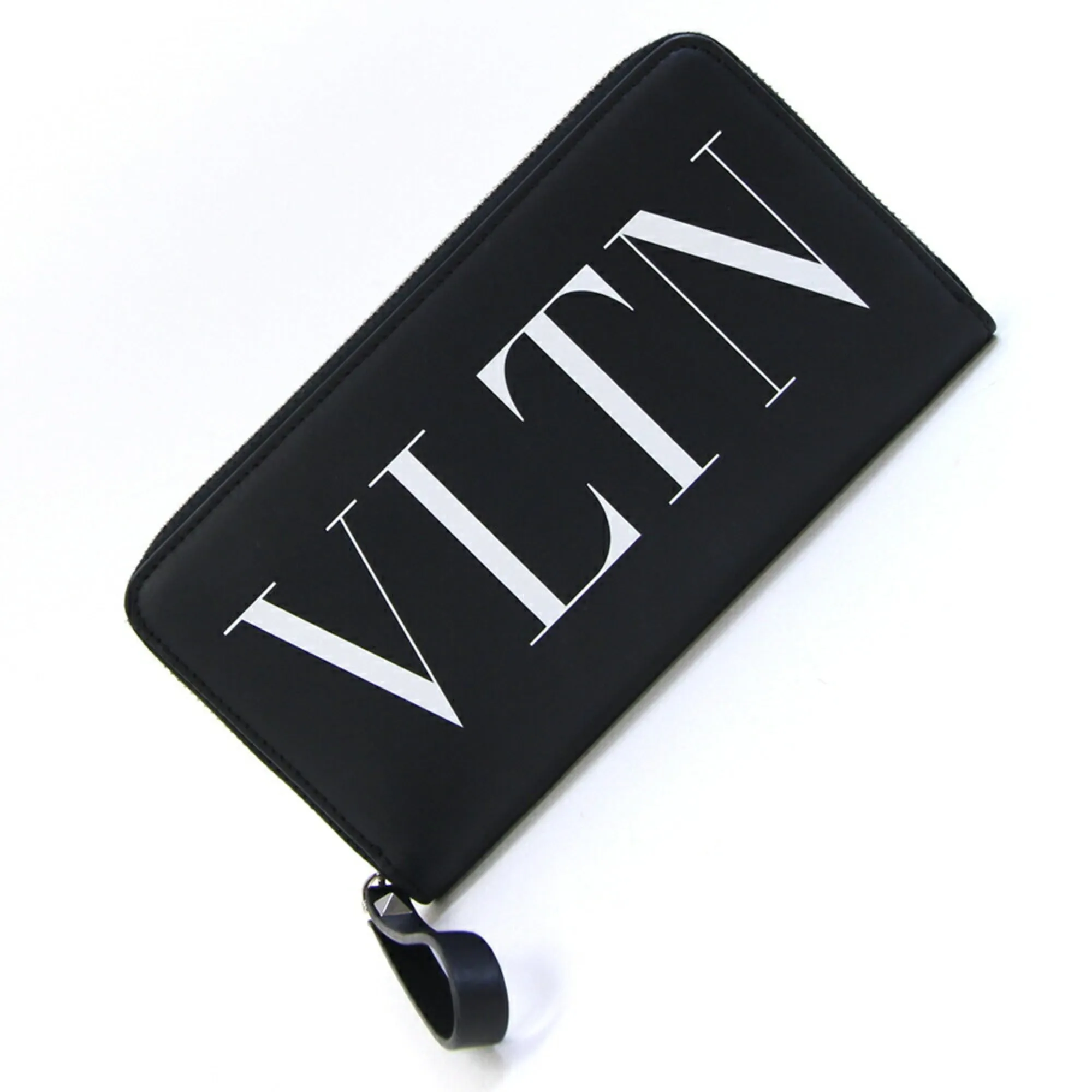 Valentino Garavani Leather Long Wallet (Bi-Fold) (Pre-Owned)