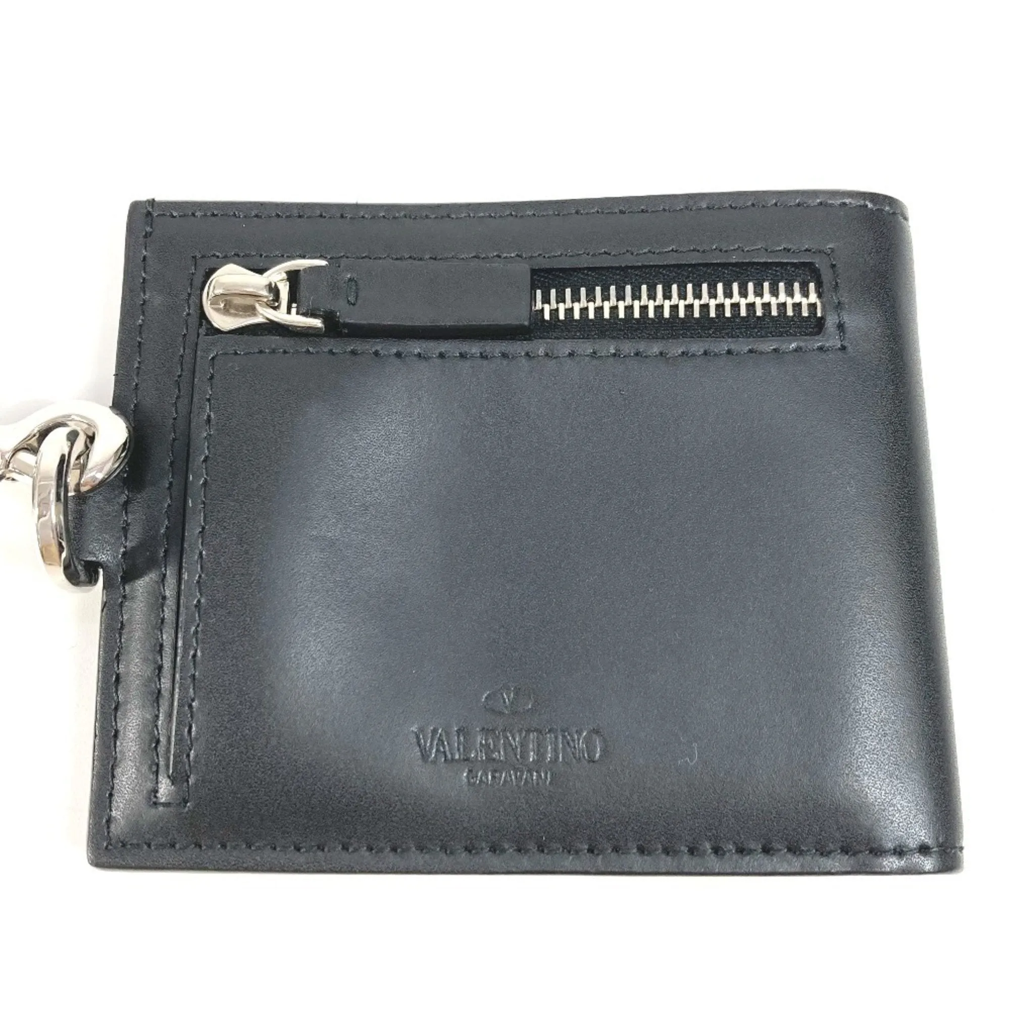 Valentino yellow Leather Coin Purse/Coin Case (Pre-Owned)