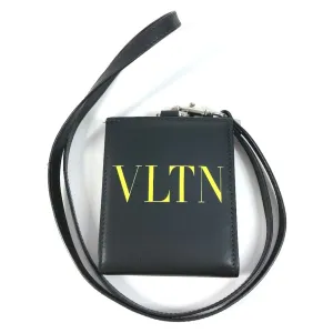 Valentino yellow Leather Coin Purse/Coin Case (Pre-Owned)