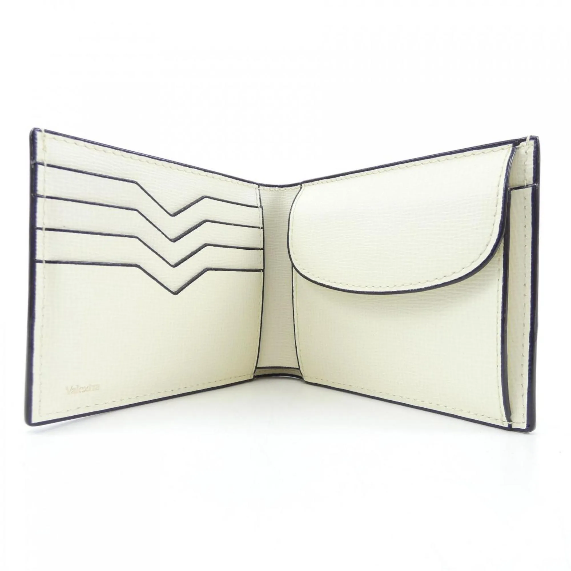 Valextra Leather Wallet (Bi-Fold) (Pre-Owned)