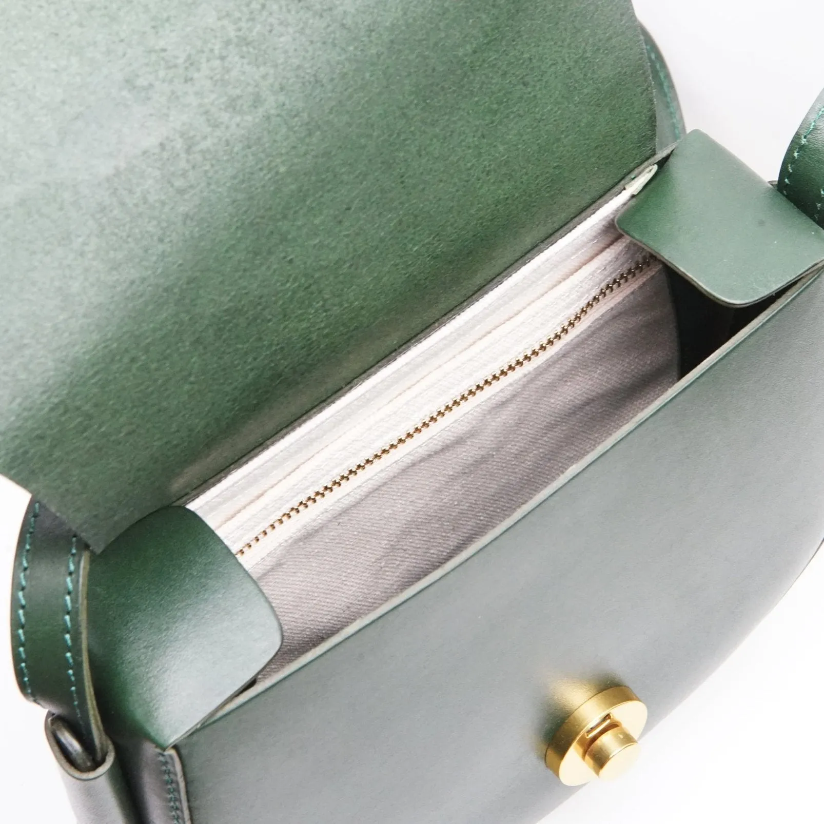 Vive 2.0 Saddle Crossbody Bag - Hunter Green