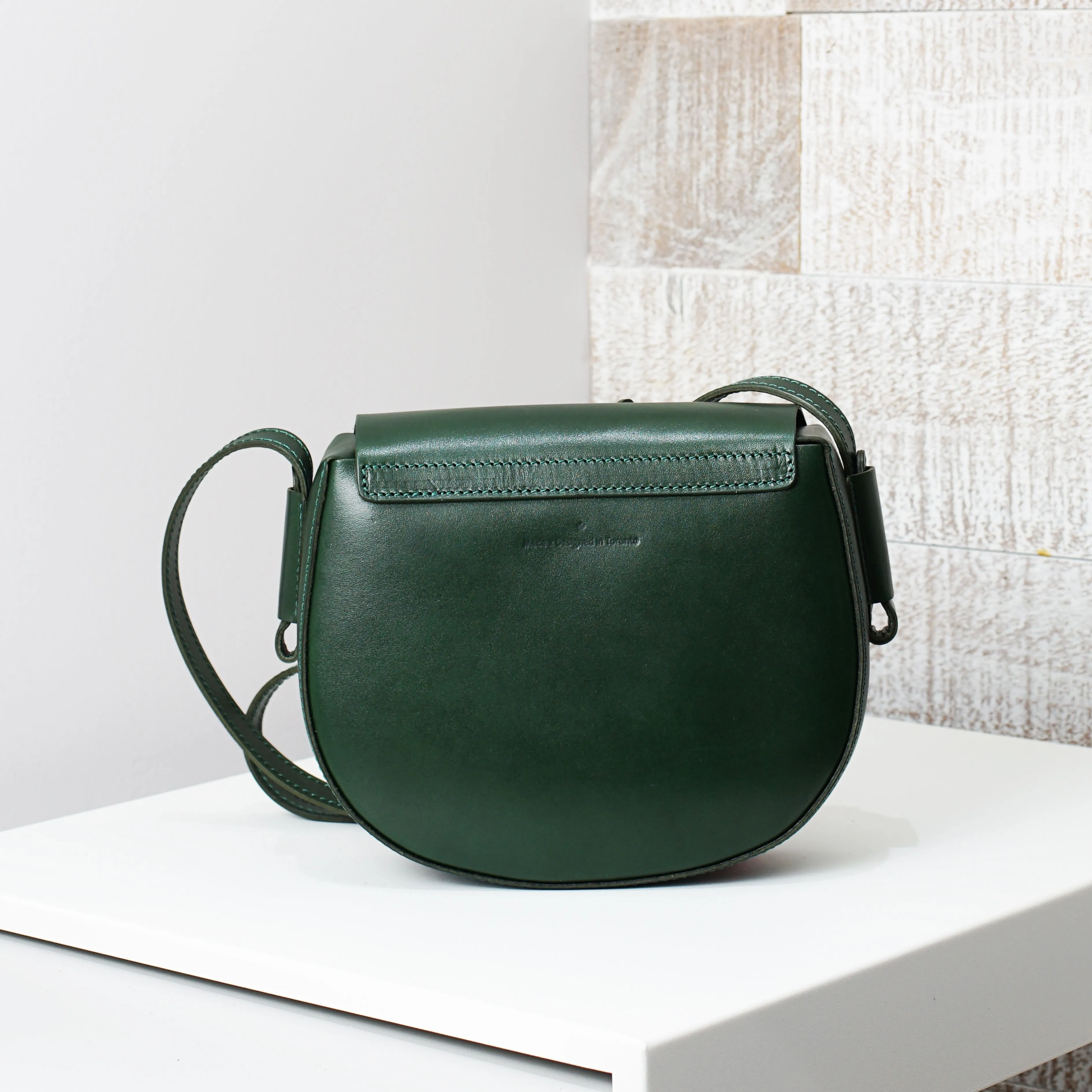 Vive 2.0 Saddle Crossbody Bag - Hunter Green