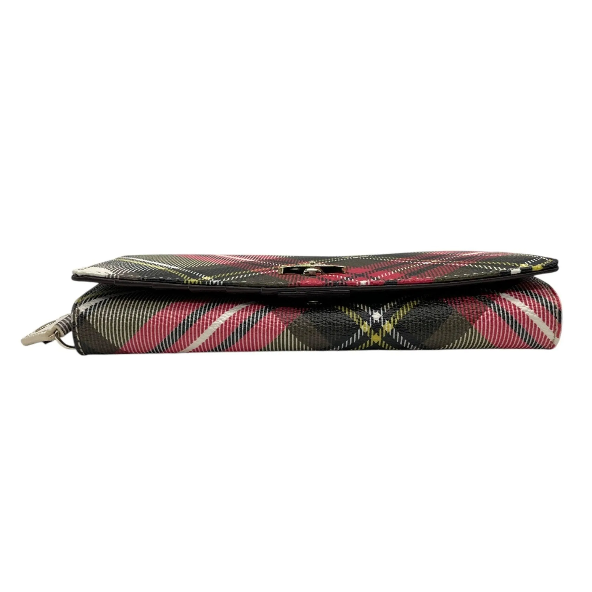 Vivienne Westwood  Color Pvc Leather Long Wallet (Tri-Fold) (Pre-Owned)