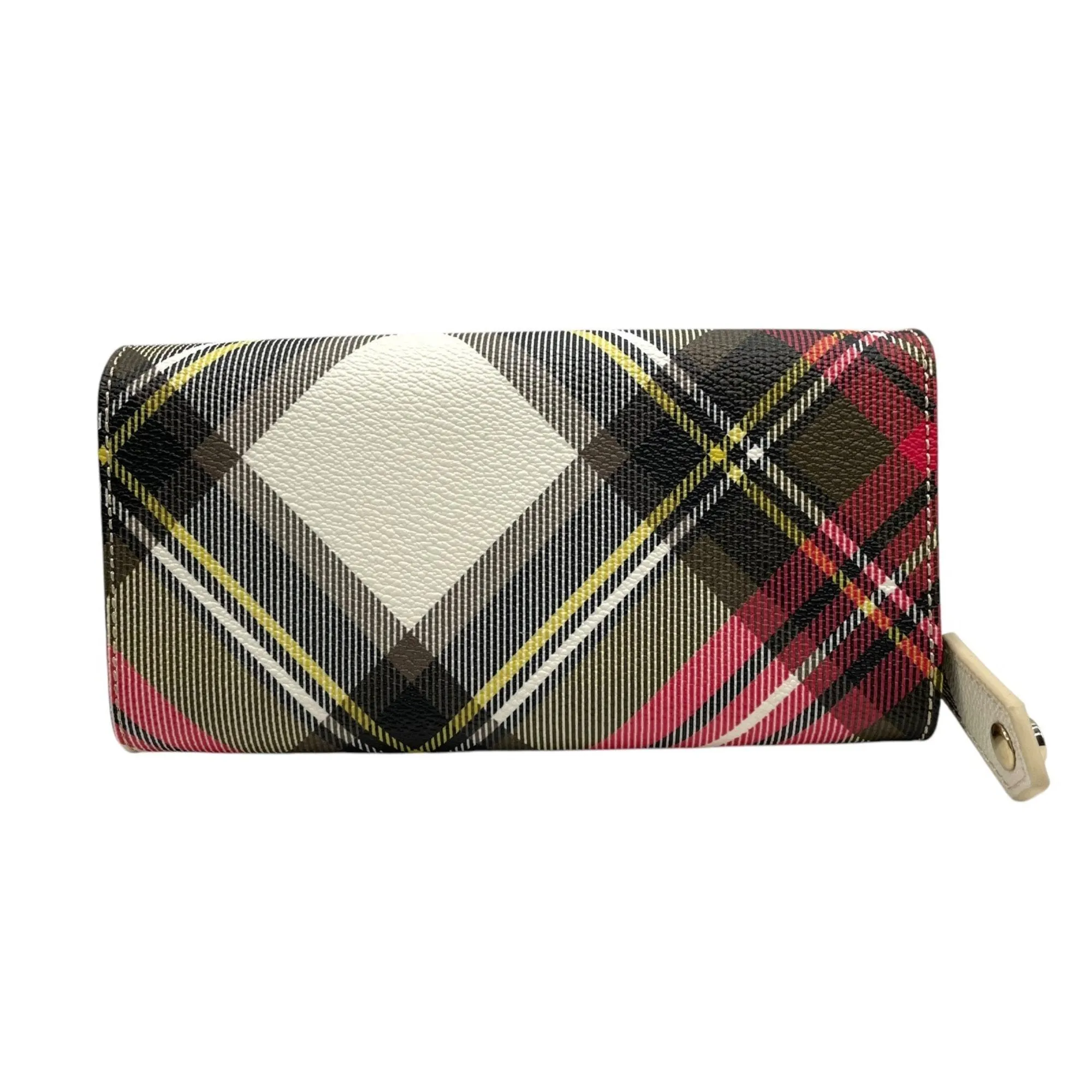 Vivienne Westwood  Color Pvc Leather Long Wallet (Tri-Fold) (Pre-Owned)
