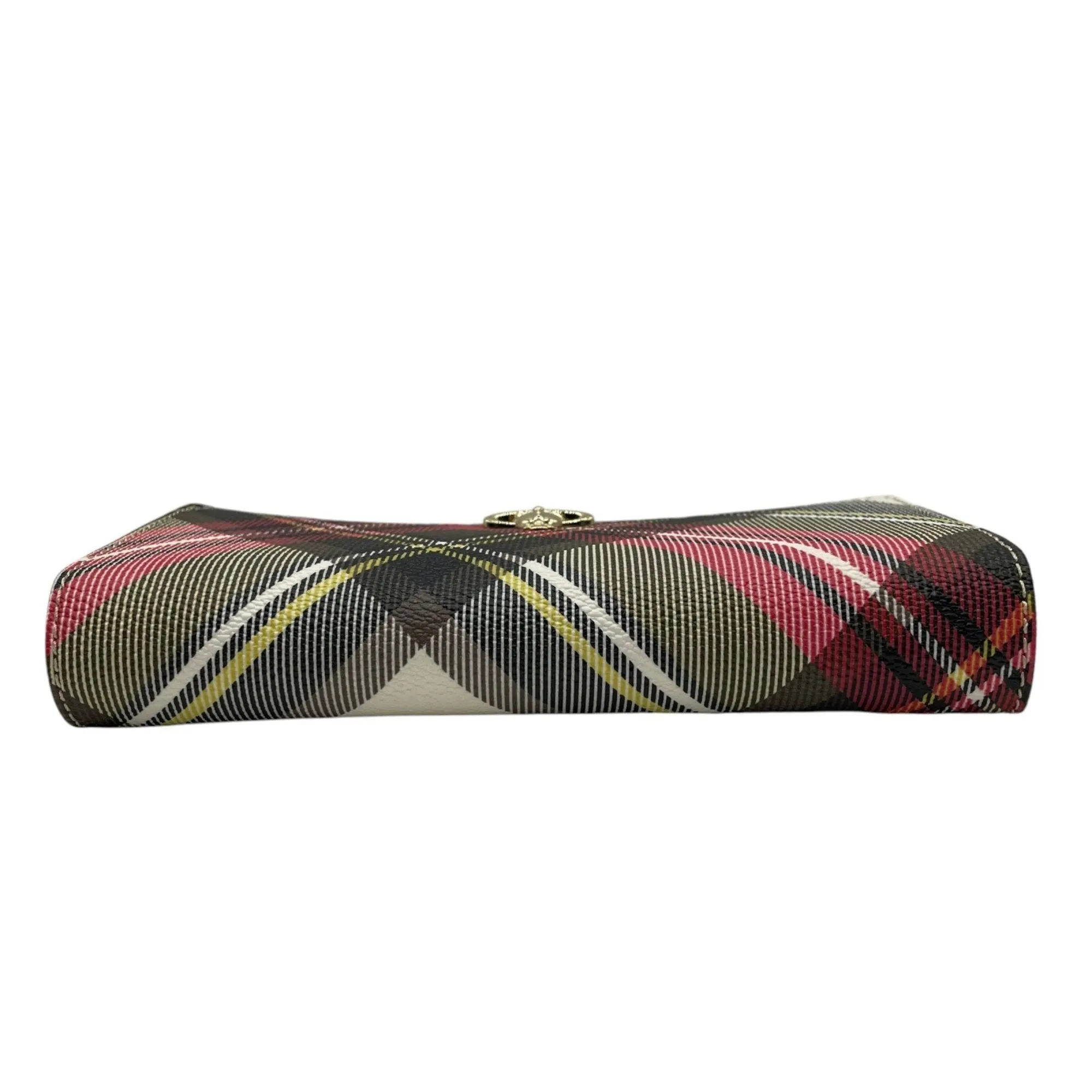 Vivienne Westwood  Color Pvc Leather Long Wallet (Tri-Fold) (Pre-Owned)