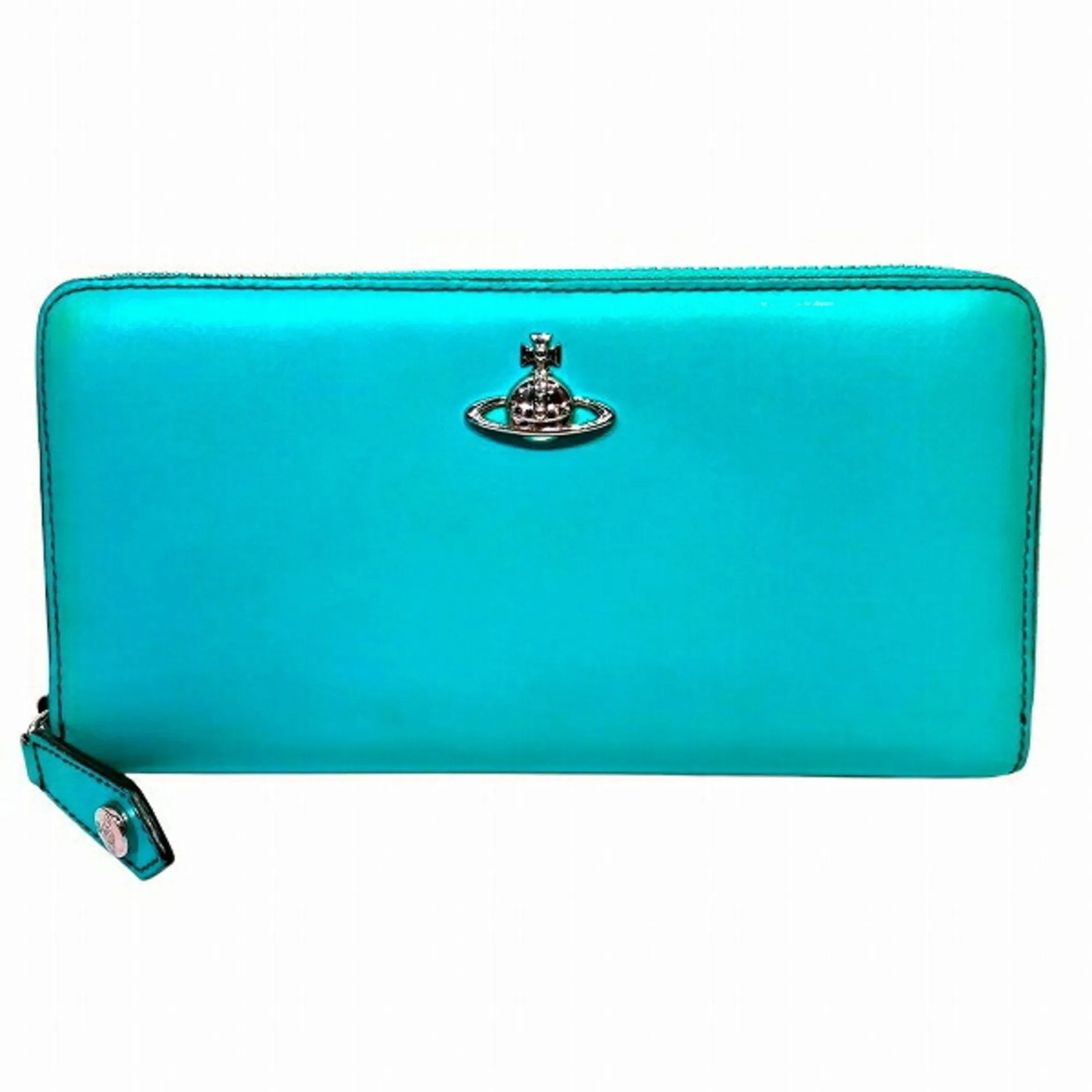 Vivienne Westwood Leather Long Wallet (Bi-Fold) (Pre-Owned)