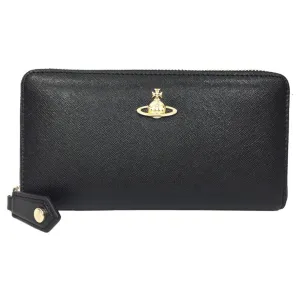 Vivienne Westwood Leather Long Wallet (Bi-Fold) (Pre-Owned)