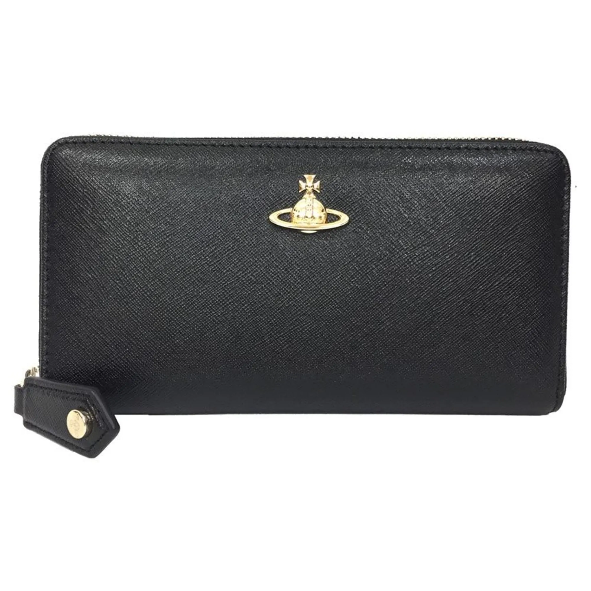 Vivienne Westwood Leather Long Wallet (Bi-Fold) (Pre-Owned)