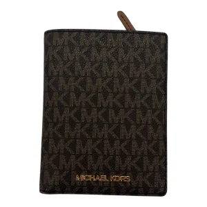 Wallet Designer By Michael Kors In Brown, Size:Medium
