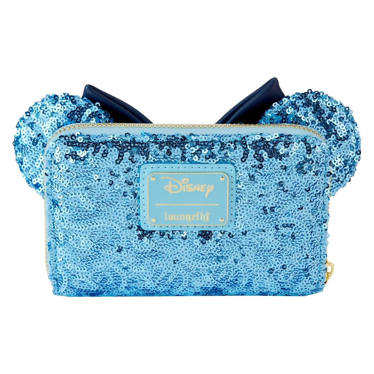 Women's Minnie Mouse Hanukkah Menorah Wallet In Blue
