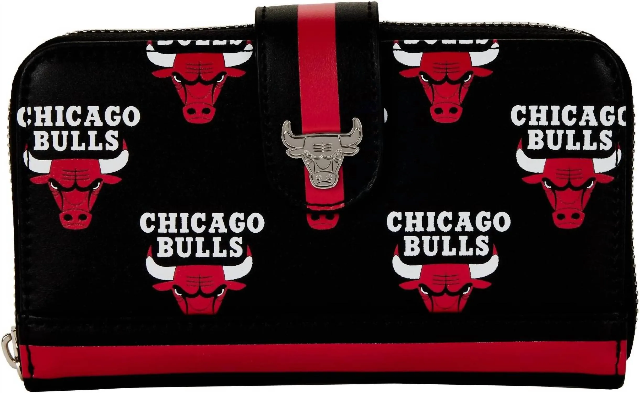 Women's Nba Chicago Bulls Logo Wallet In Multi