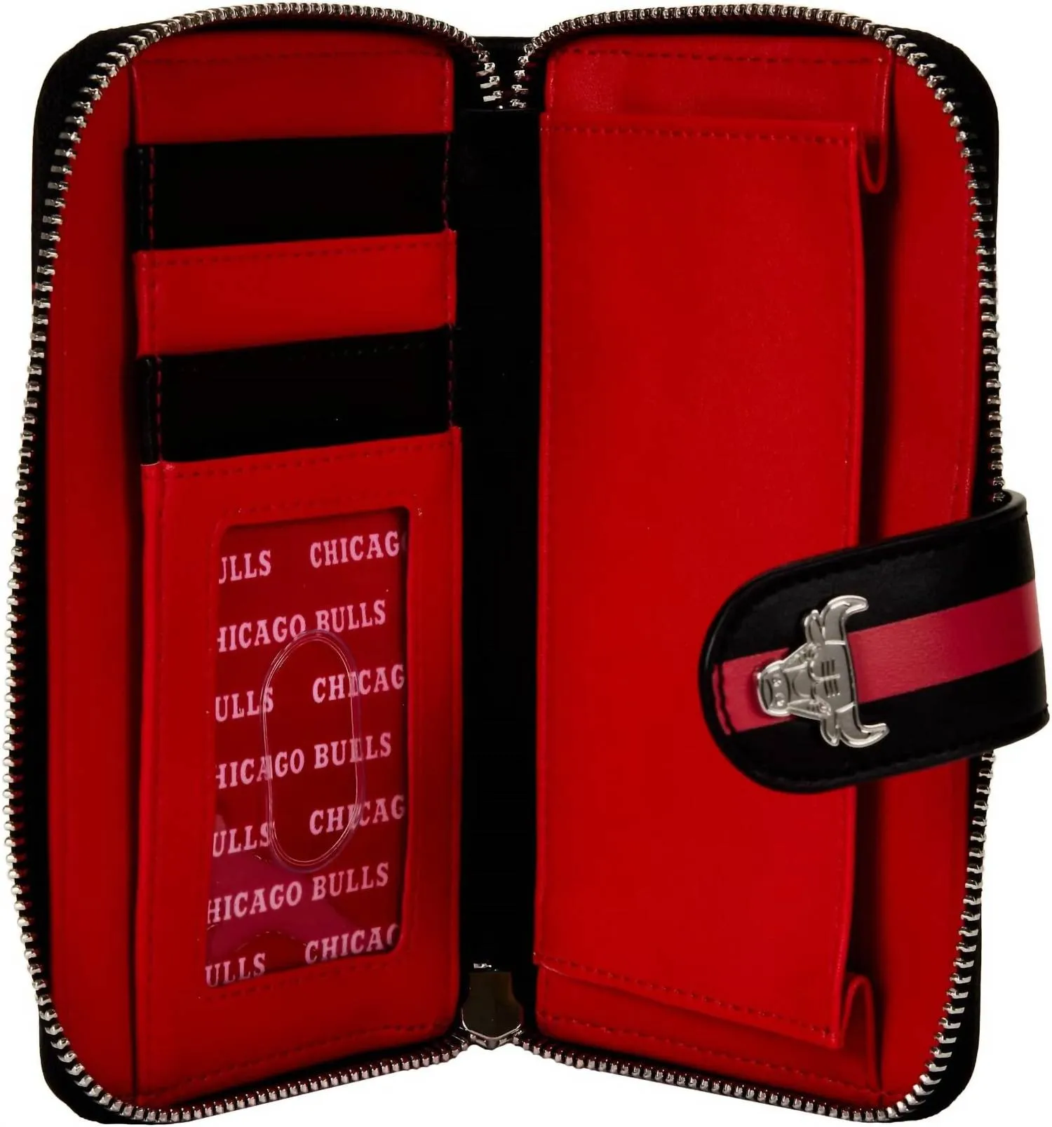 Women's Nba Chicago Bulls Logo Wallet In Multi