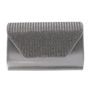 Women's Rhinestone Studded Clutch Handbag