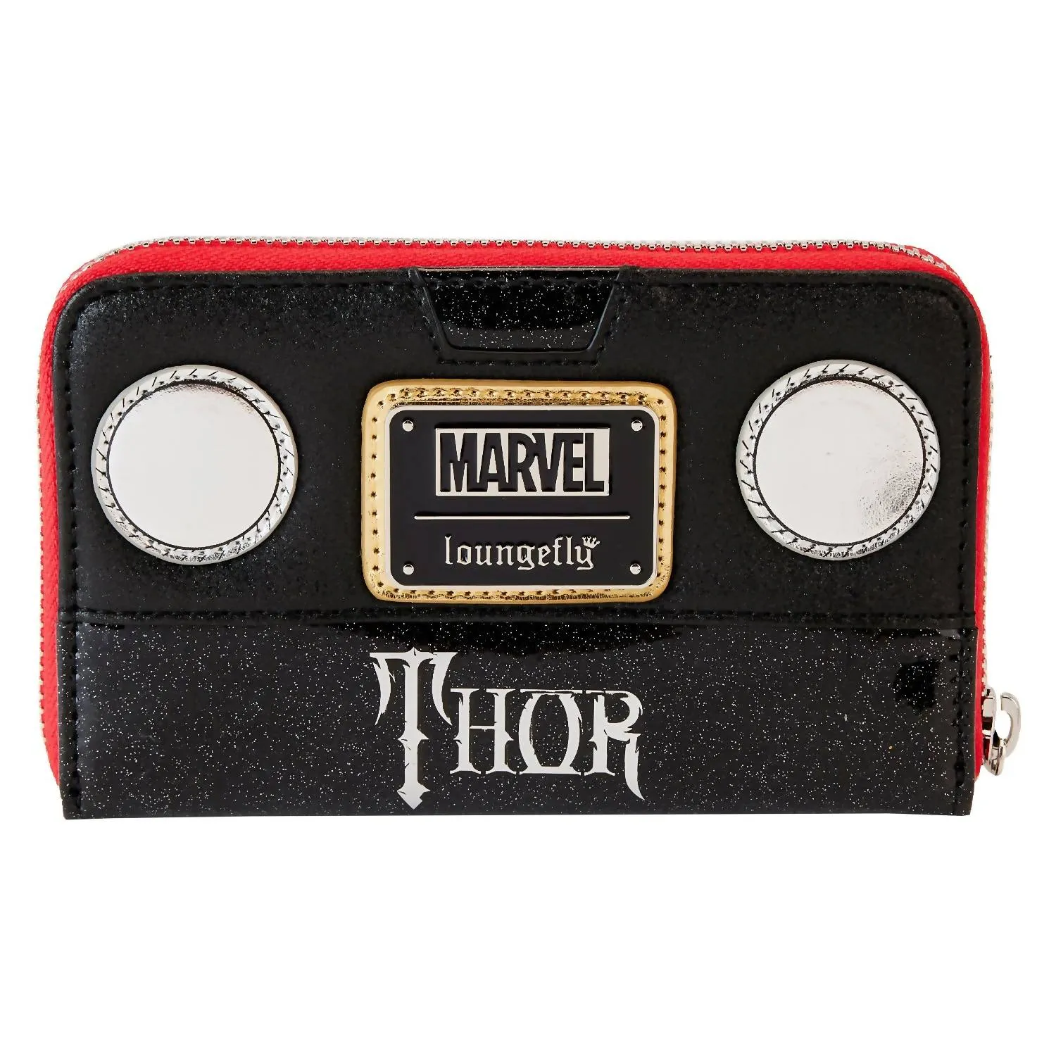 Women's Shine Thor Cosplay Ziparound Wallet In Black