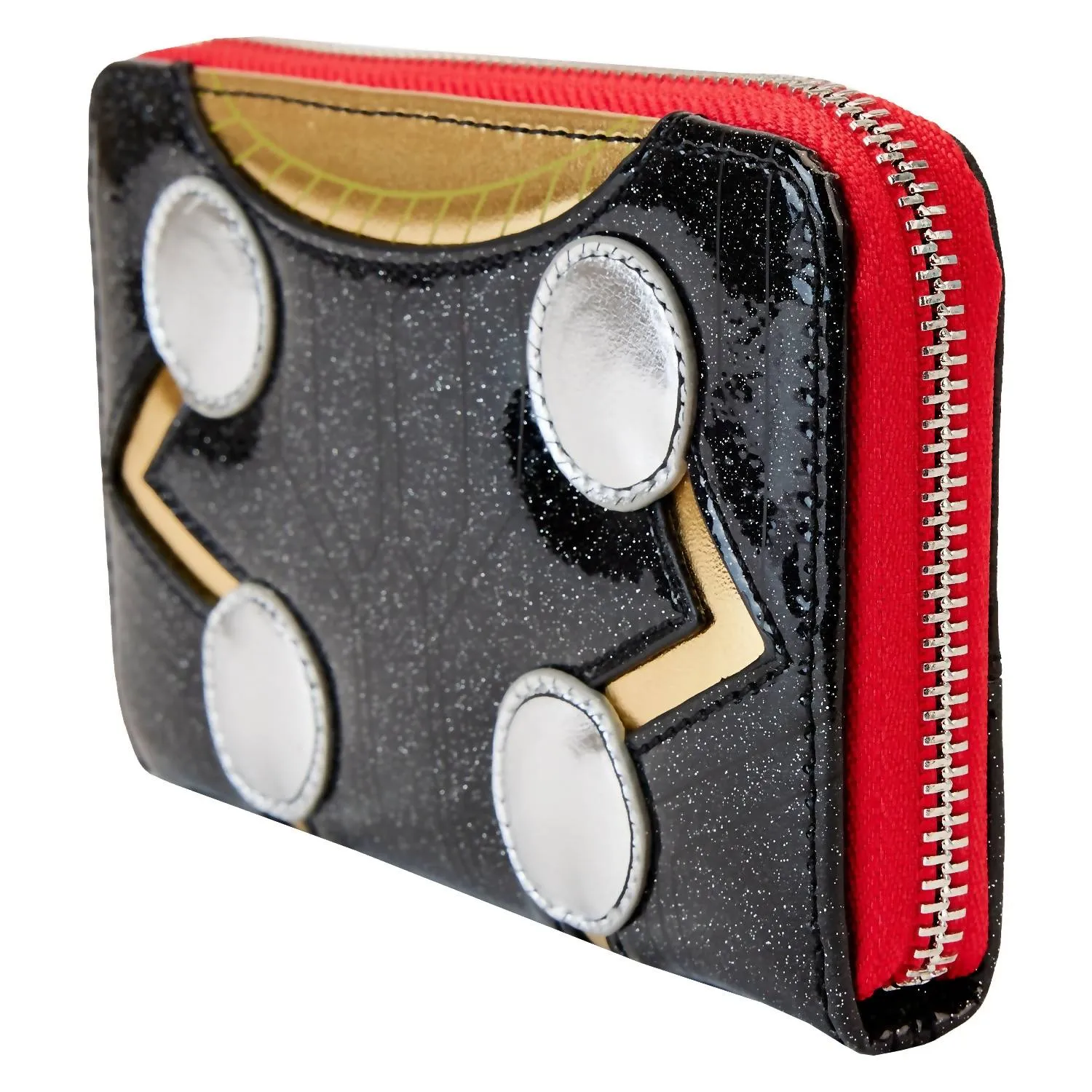 Women's Shine Thor Cosplay Ziparound Wallet In Black