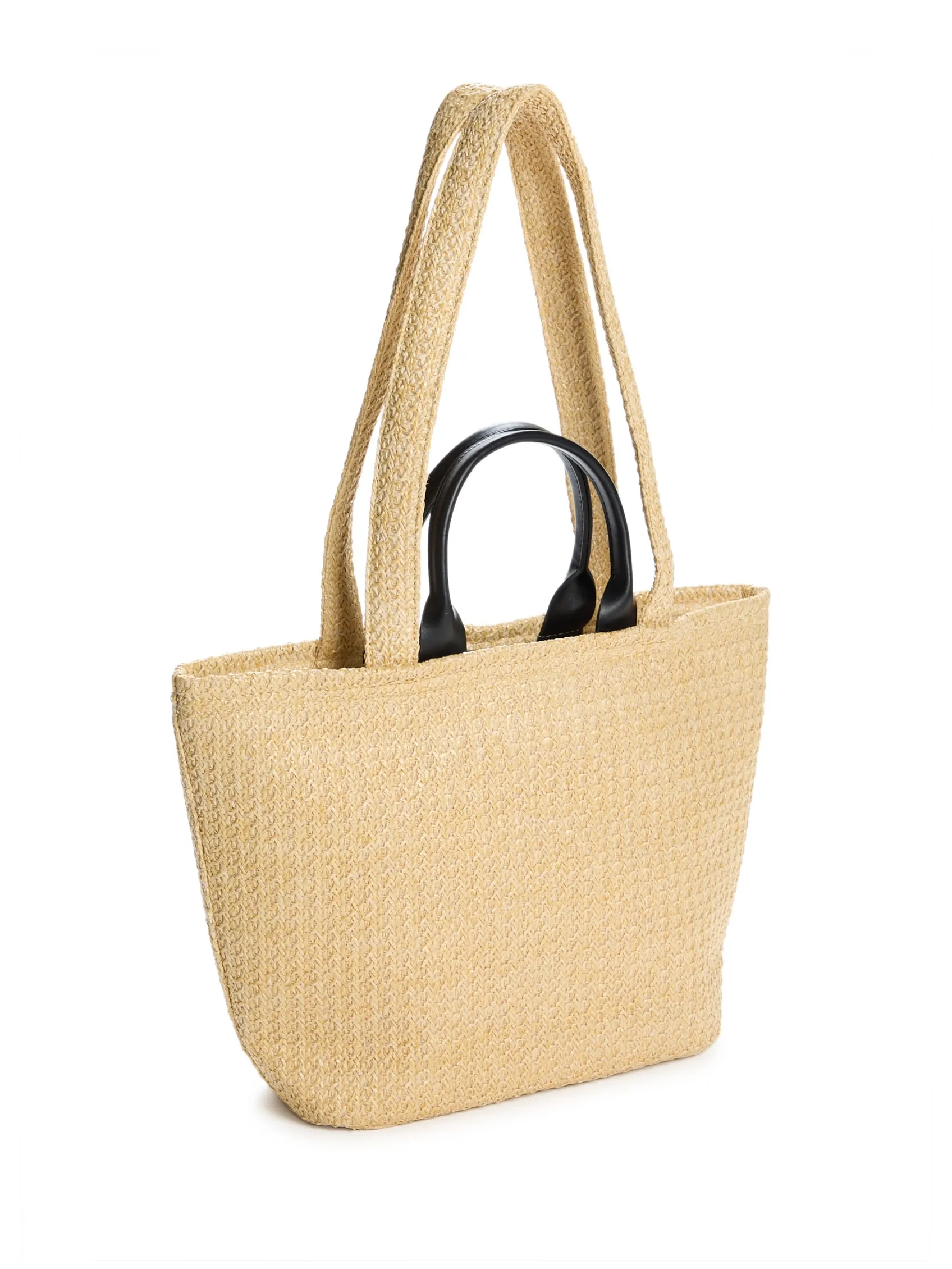 Woven Raffia Tote
